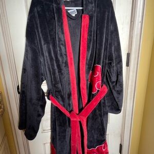 Naruto Shippuden Akatsuki Bath Robe Fleece